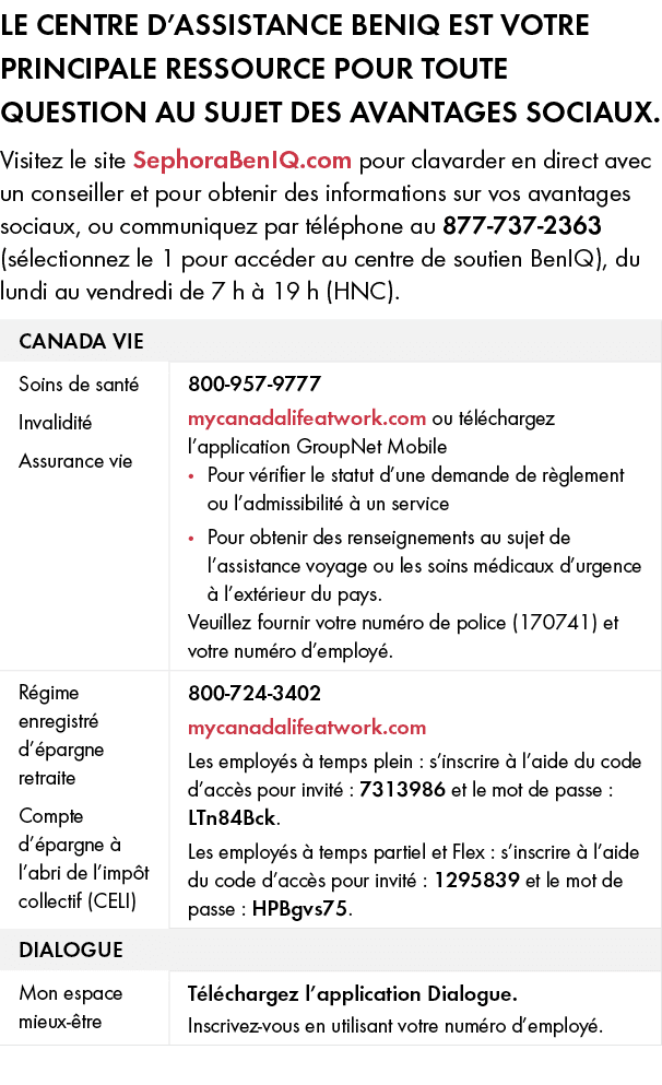Le centre d’assistance BenIQ est votre principale ressource pour toute question au sujet des avantages sociaux. Visit...